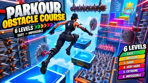 PARKOUR 6 LEVEL HARD? IMPOSSIBLE