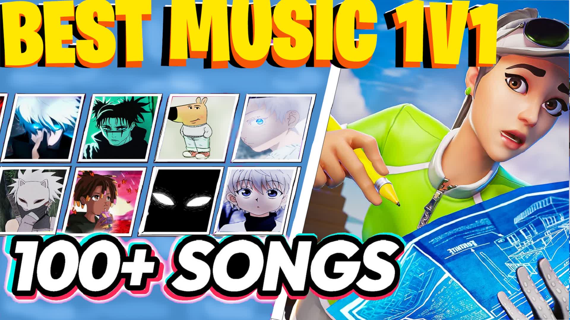 🏆BEST MUSIC 1v1🎶 [101+ SONGS]