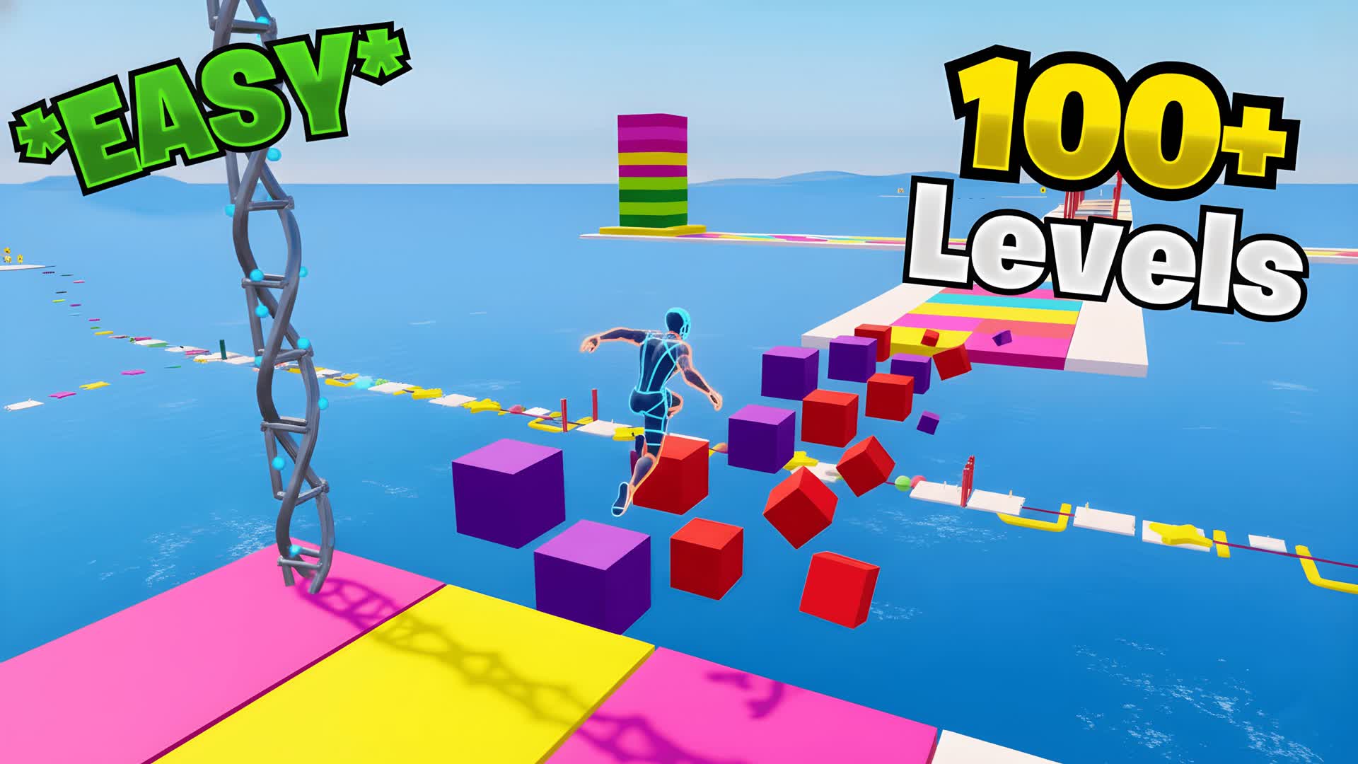 ⭐🌈SUPER EASY OBBY PARKOUR🌈⭐