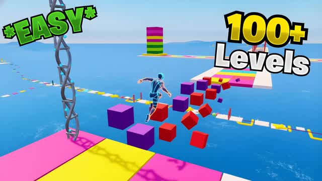 ⭐🌈SUPER EASY OBBY PARKOUR🌈⭐