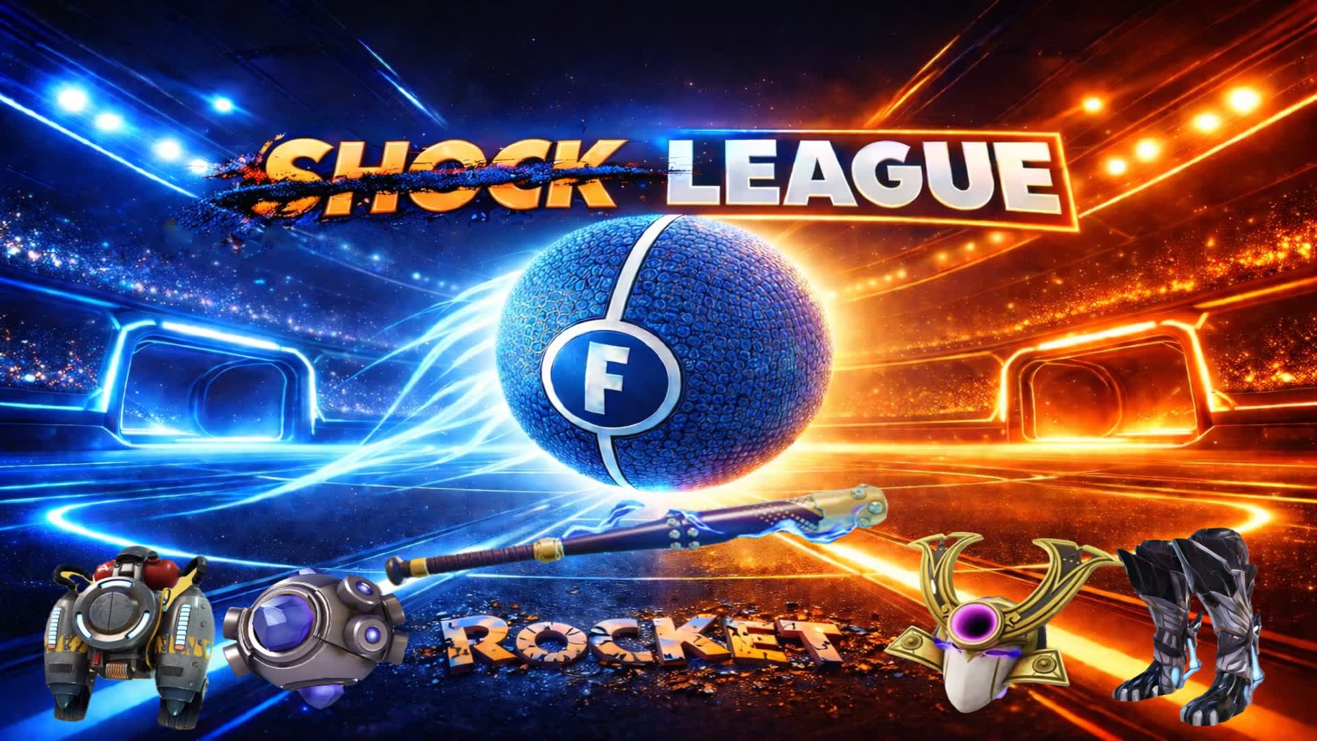 👑 Shock League 3v3 👑 néon