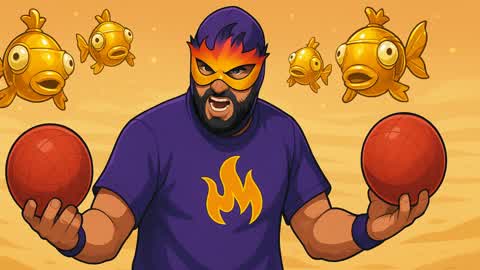 FireKracker's Beach Dodgeball Madness