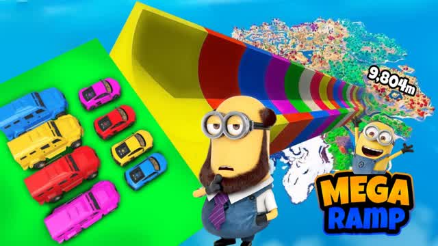 🧐 Minion Mega Ramp 🧐