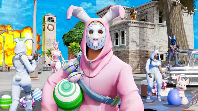 Tilted Zone Wars: Egg Hunt