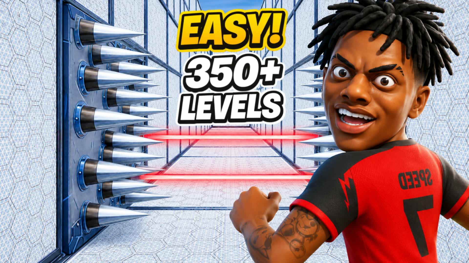 🌟CUSTOM SPEED PARKOUR 350 EASY LEVELS