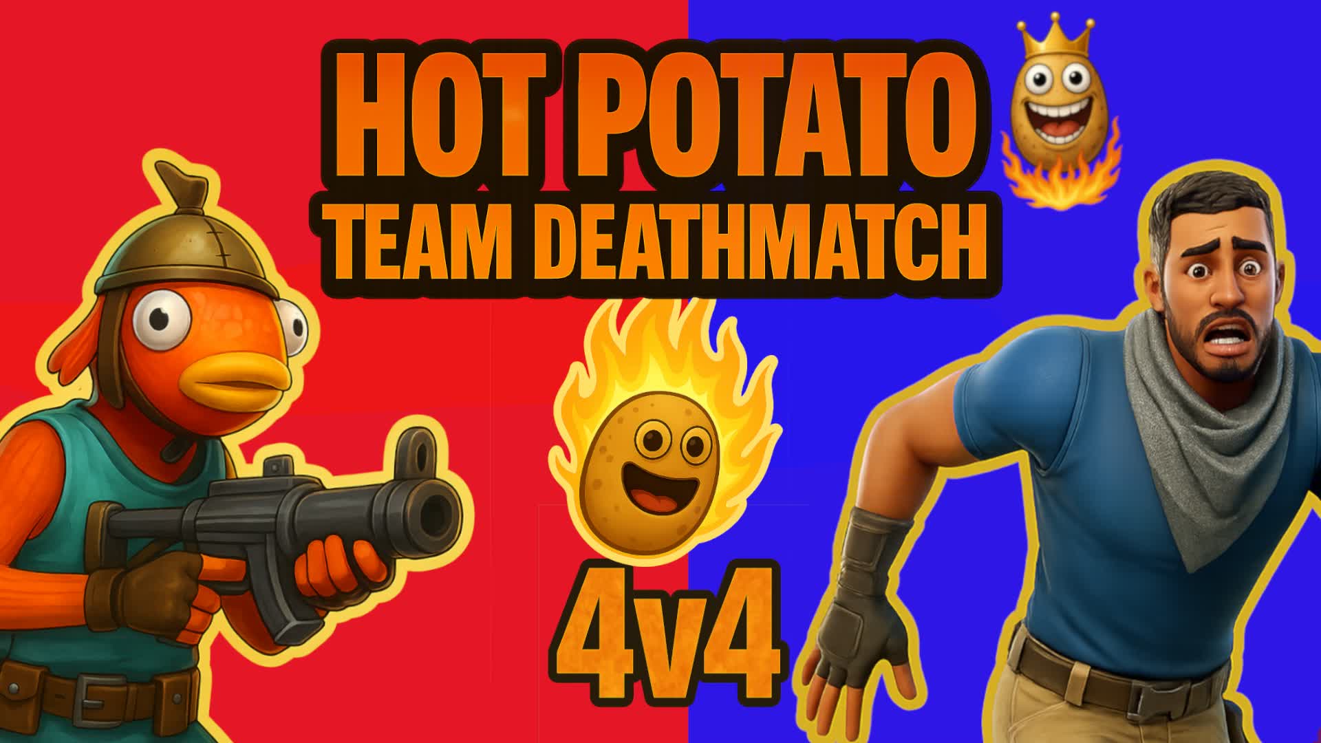 HOT POTATO TEAM DEATHMATCH🥔