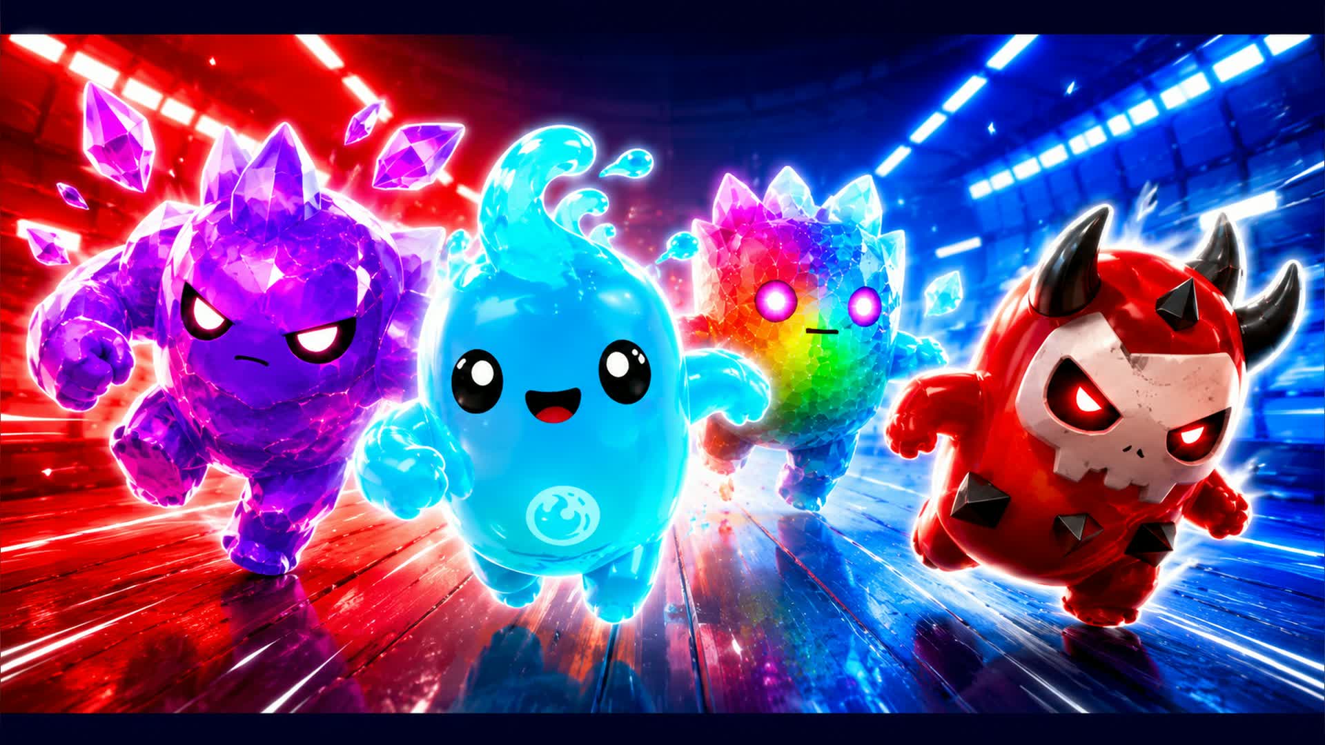 RED VS BLUE CLASH POINT 🔴🔵