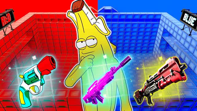 SPOOKY RED VS BLUE!!! FREE FOR ALL!!!