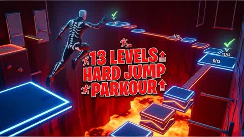 HARD PARKOUR Moh 13 STAGE (7638) 🔥🔥