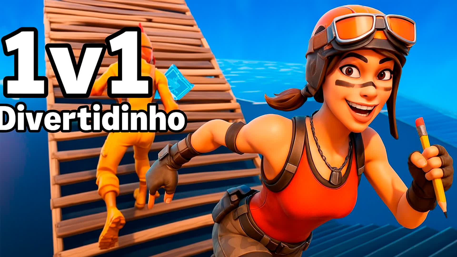 1V1 Build Fight Divertidinho