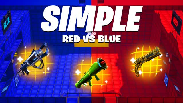 SIMPLE RED VS BLUE 🔴🔵