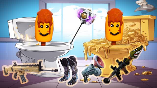 GOLDEN TOILET - FREE FOR ALL