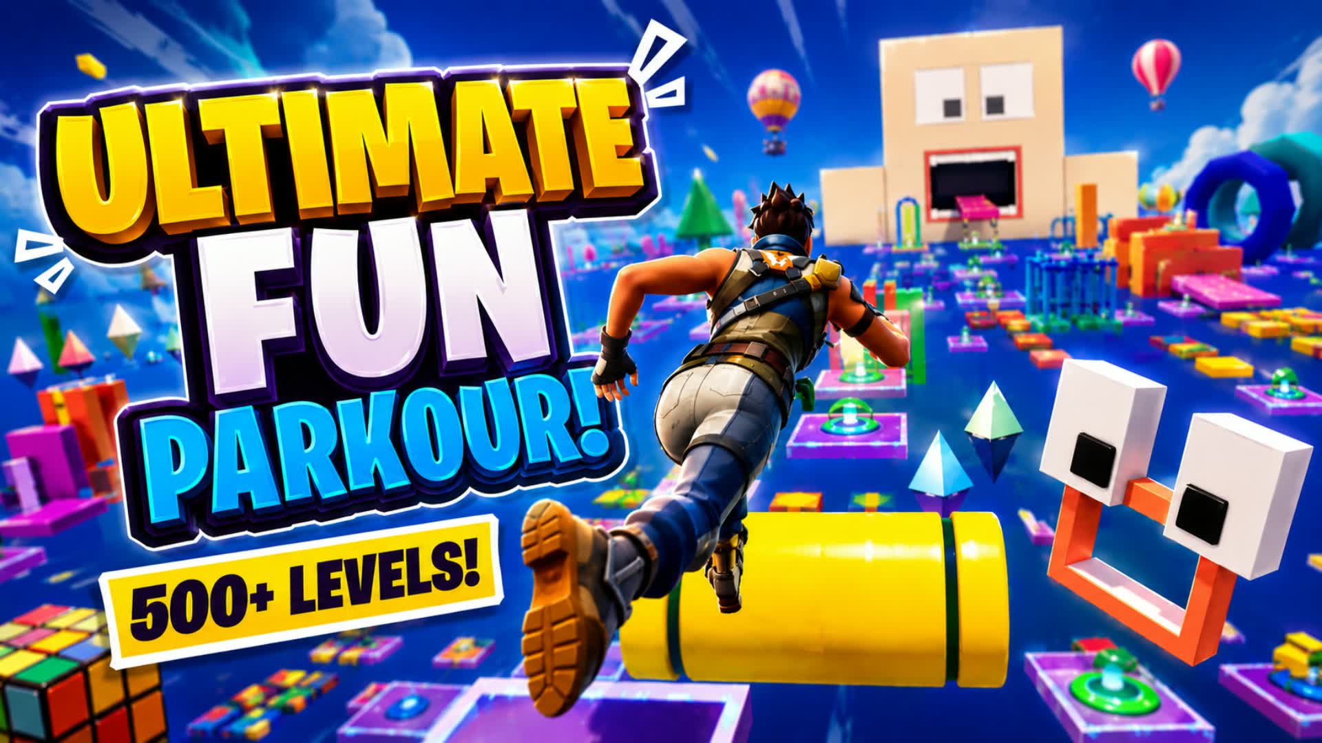 500+ LEVELS FUN PARKOUR!