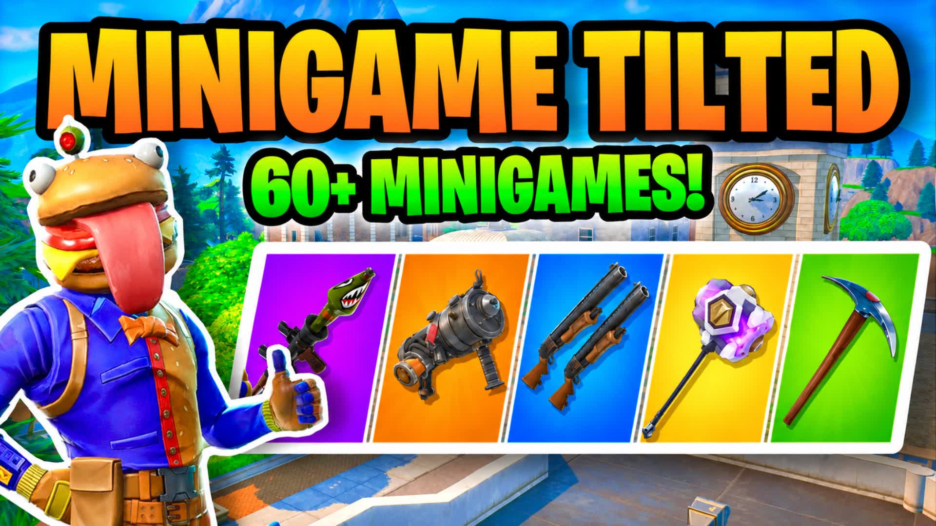 Minigame Tilted Zone Wars