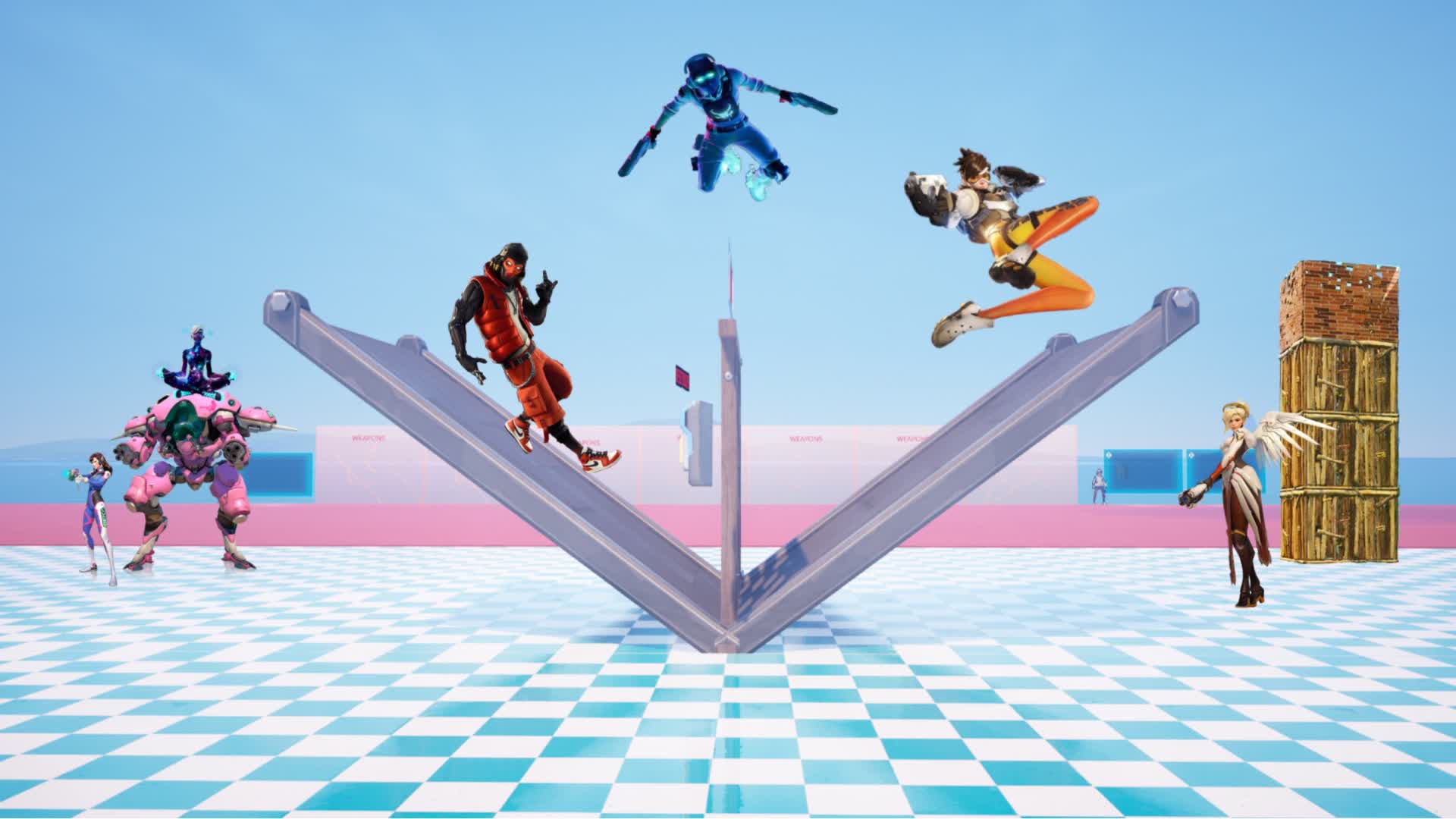 1v1v1v1: Battlegrounds X