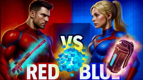 CRAZY RED VS BLUE WINTER❄️