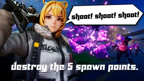 Destroy the 5 points : NACG