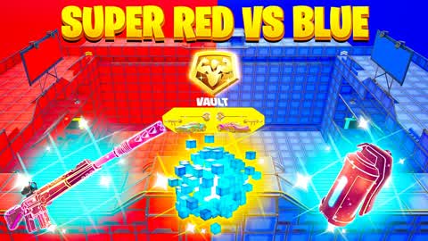 💪SUPER POWERS💪 SUPER RED VS BLUE 🔴🔵