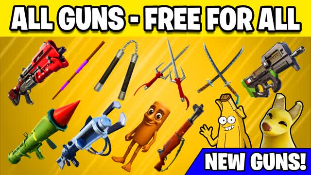 TMNT ⭐ALL GUNS - FREE FOR ALL (ALL CARS)