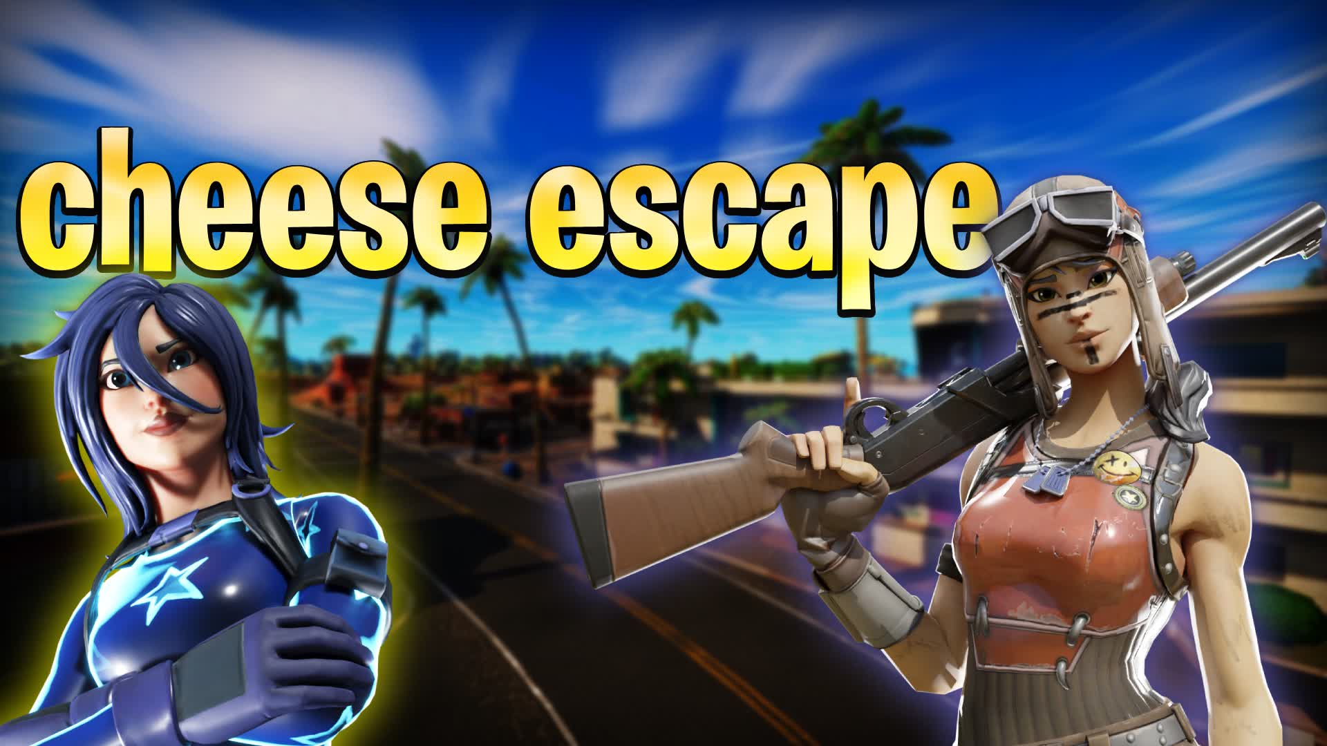Cheese escape 049232825150 by stefopro Fortnite Creative Map Code