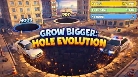 GROW BIGGER: HOLE EVOLUTION FFA