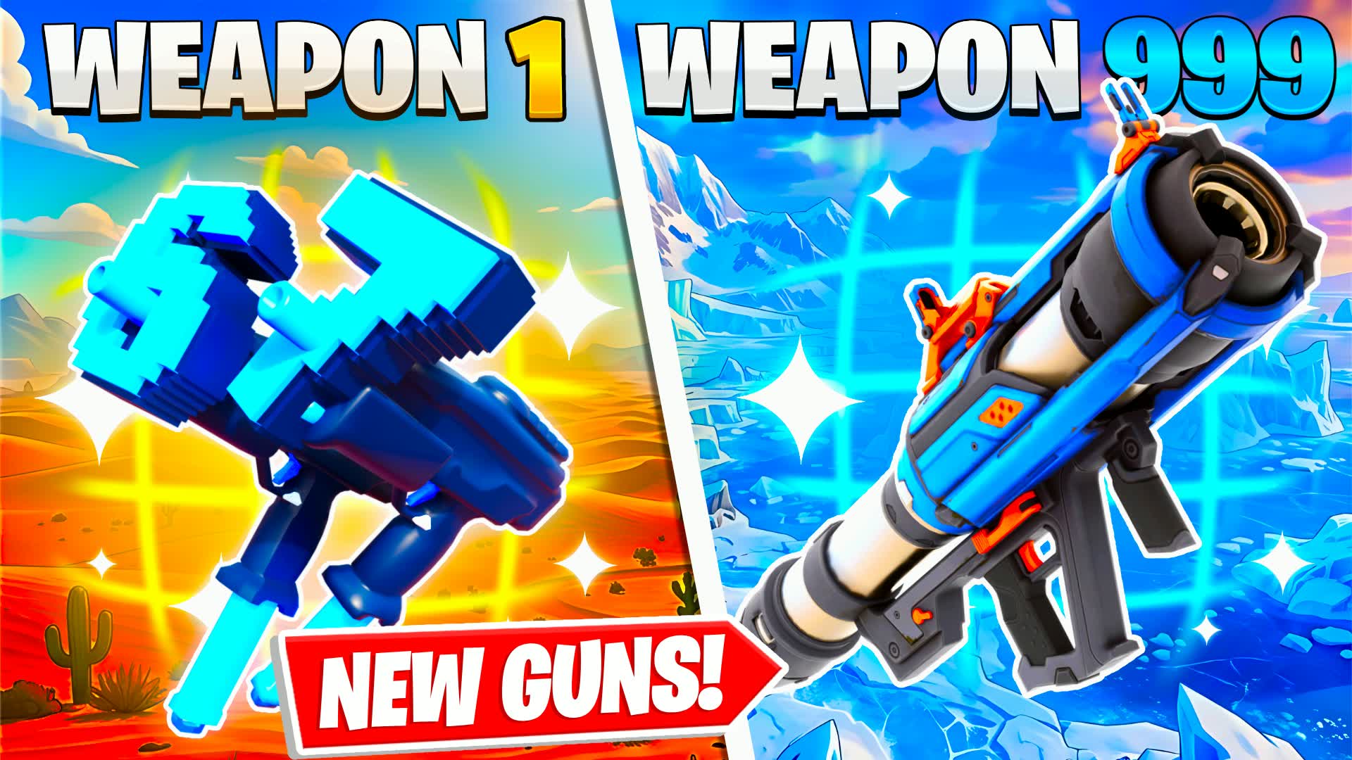 🏜️ ショーダウン ガンゲーム ❄️ カスタムガン 🔫