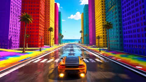 NEW CITY - COLORFUL AVENUE