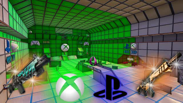 💚XBOX VS PS💙 - ZERO BUILD