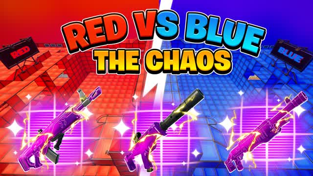 RED VS BLUE🔴🔵 - THE CHAOS