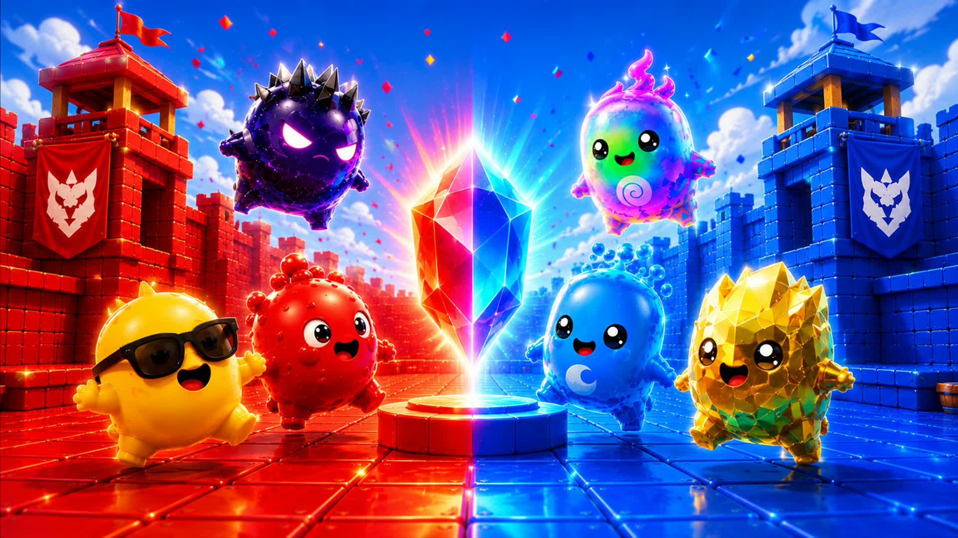 🎉 RED vs BLUE Infinity Games 🎉