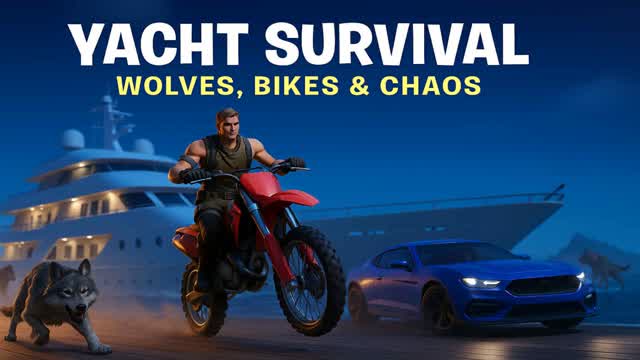 Yacht Survival – Wolves, Bikes & Escape!