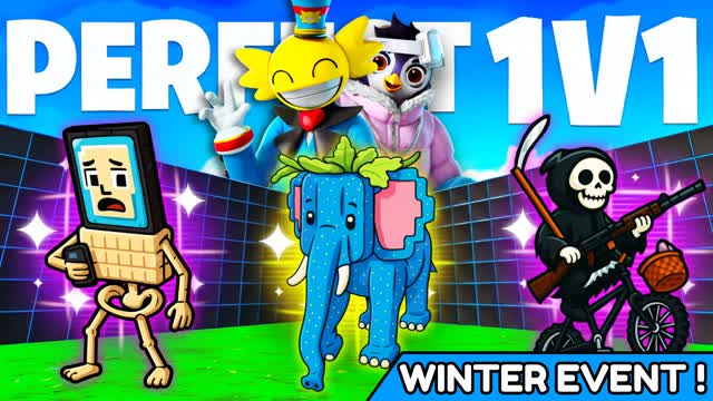 PERFECT 1V1 FFA - ALL GUNS & RIDES