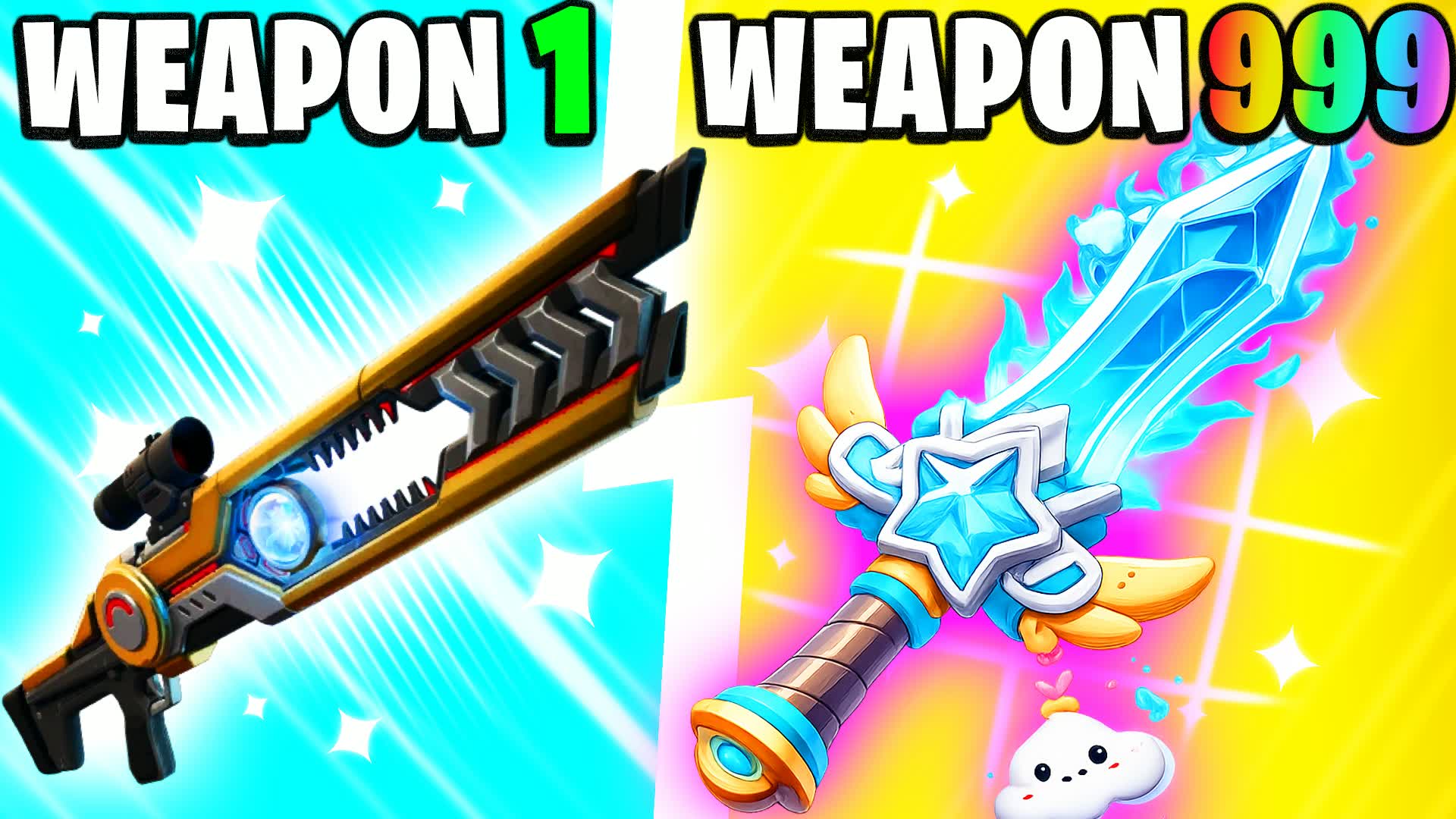 TILTED TMNT GUN GAME 🔫 ONE SHOT ✨