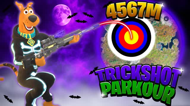 🎯HALLOWEEN TRICKSHOT PARKOUR🎃