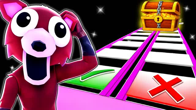 GLASS BRIDGE PARKOUR BRAINROT EASY