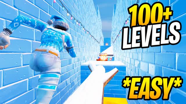 ❄️ CHRISTMAS PARKOUR 100+ LEVELS *EASY*