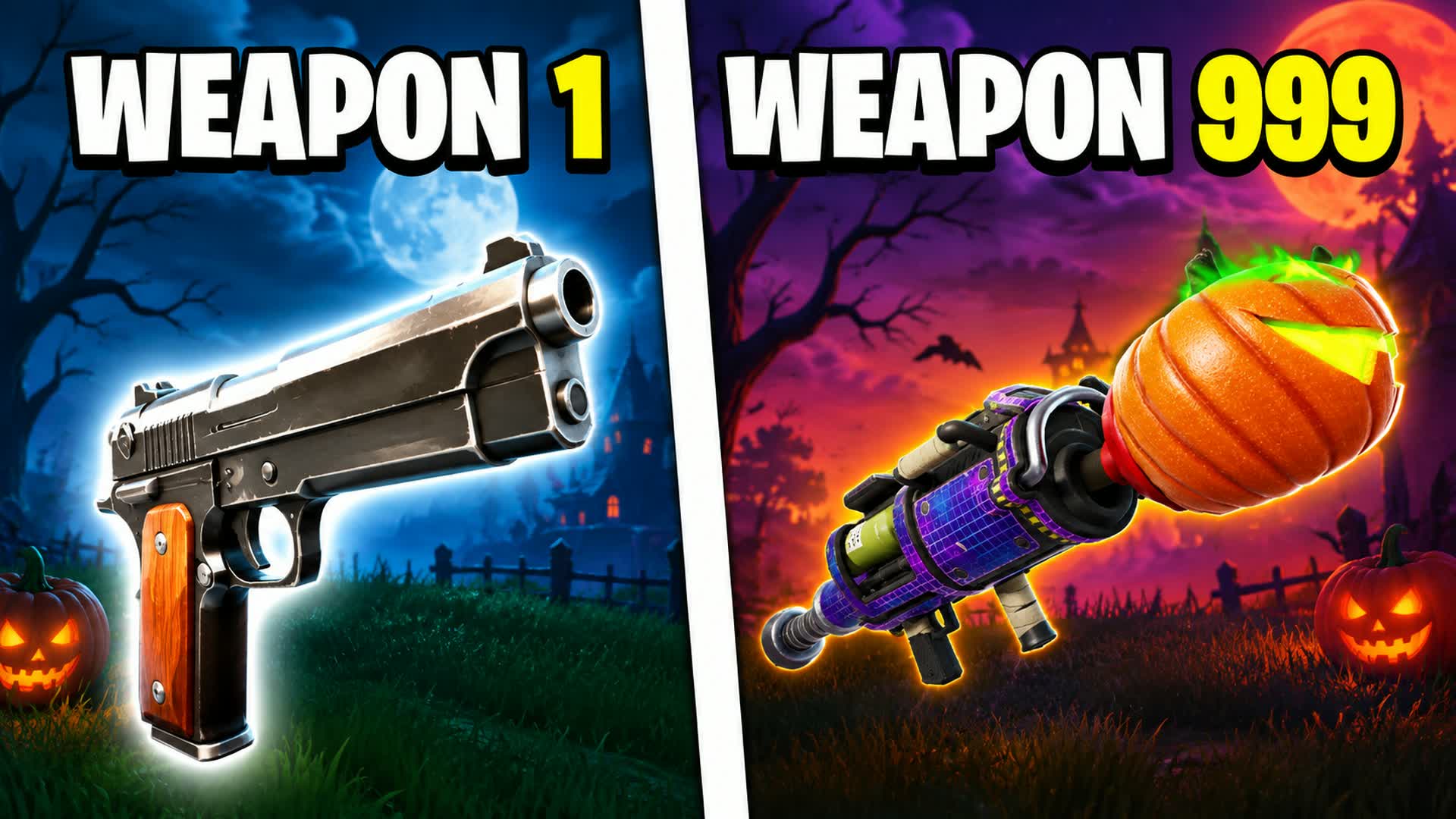 GUN GAME🔫HALLOWEEN ONE SHOT