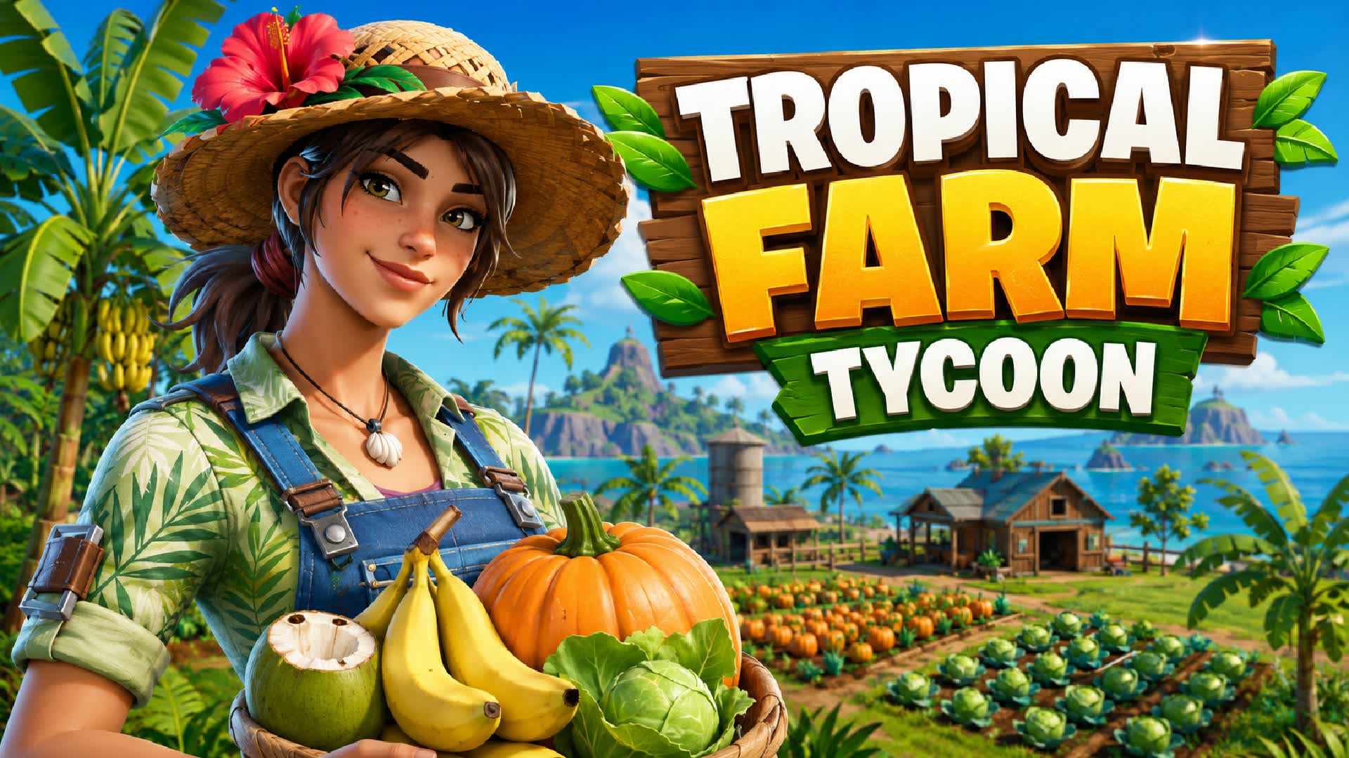 Tropical Farm Tycoon [CO-OP]🏝️