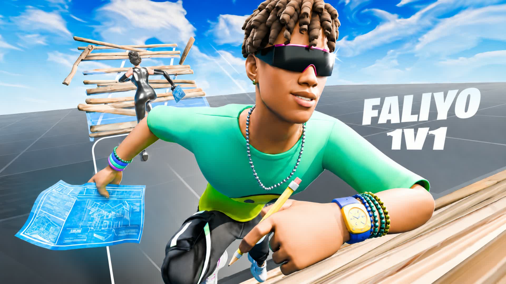 1V1 BUILD FIGHT! [FALIYO]