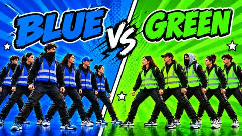 Blue Vs Green
