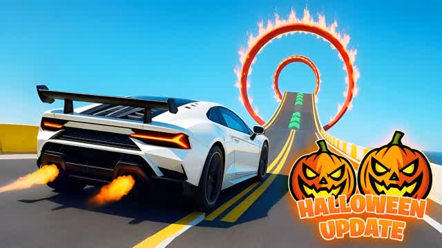INSANE RAMP CRAZY CARS 🎃