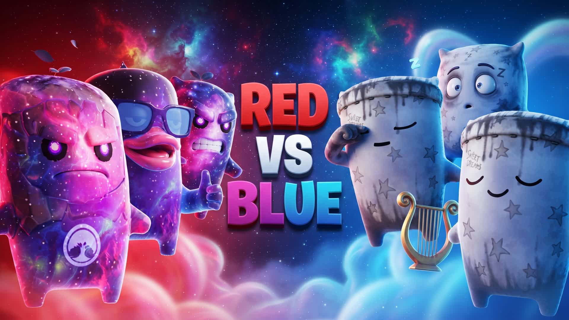 ホーリーレッド vs ブルー🔵🔴