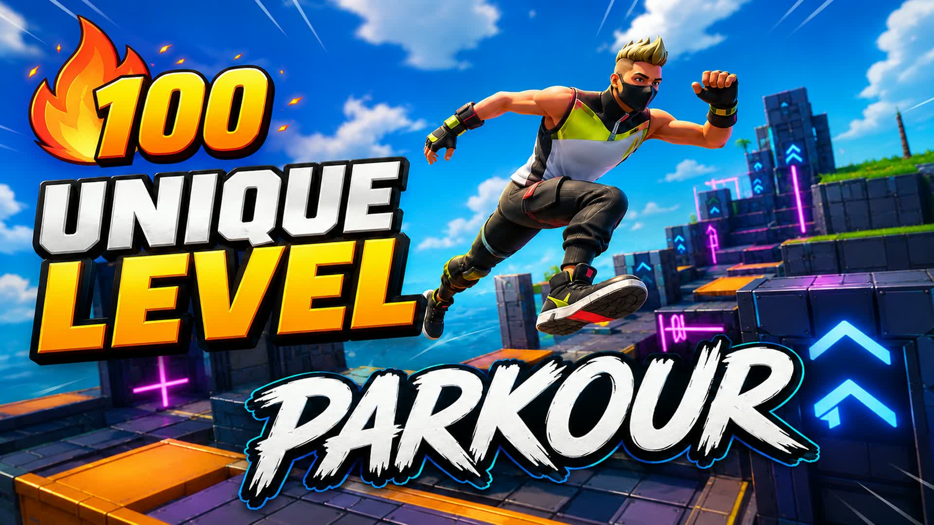 🏆 100 UNIQUE PARKOUR LEVELS!