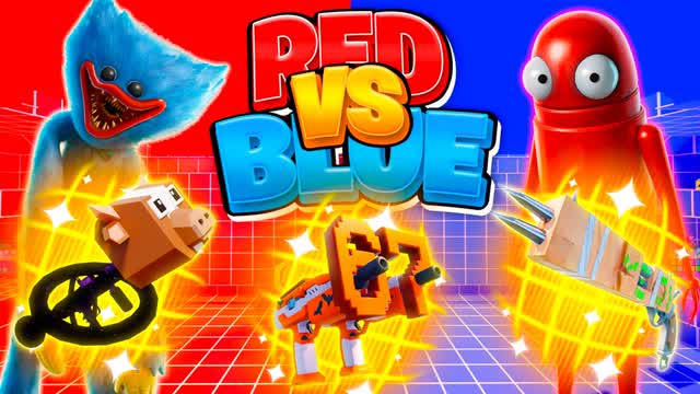 🎃 HUGGY VS REPO | RED VS BLUE 🔴🔵