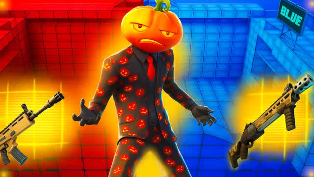 red vs blue 🔴🔵 battle pvp FREE FOR ALL