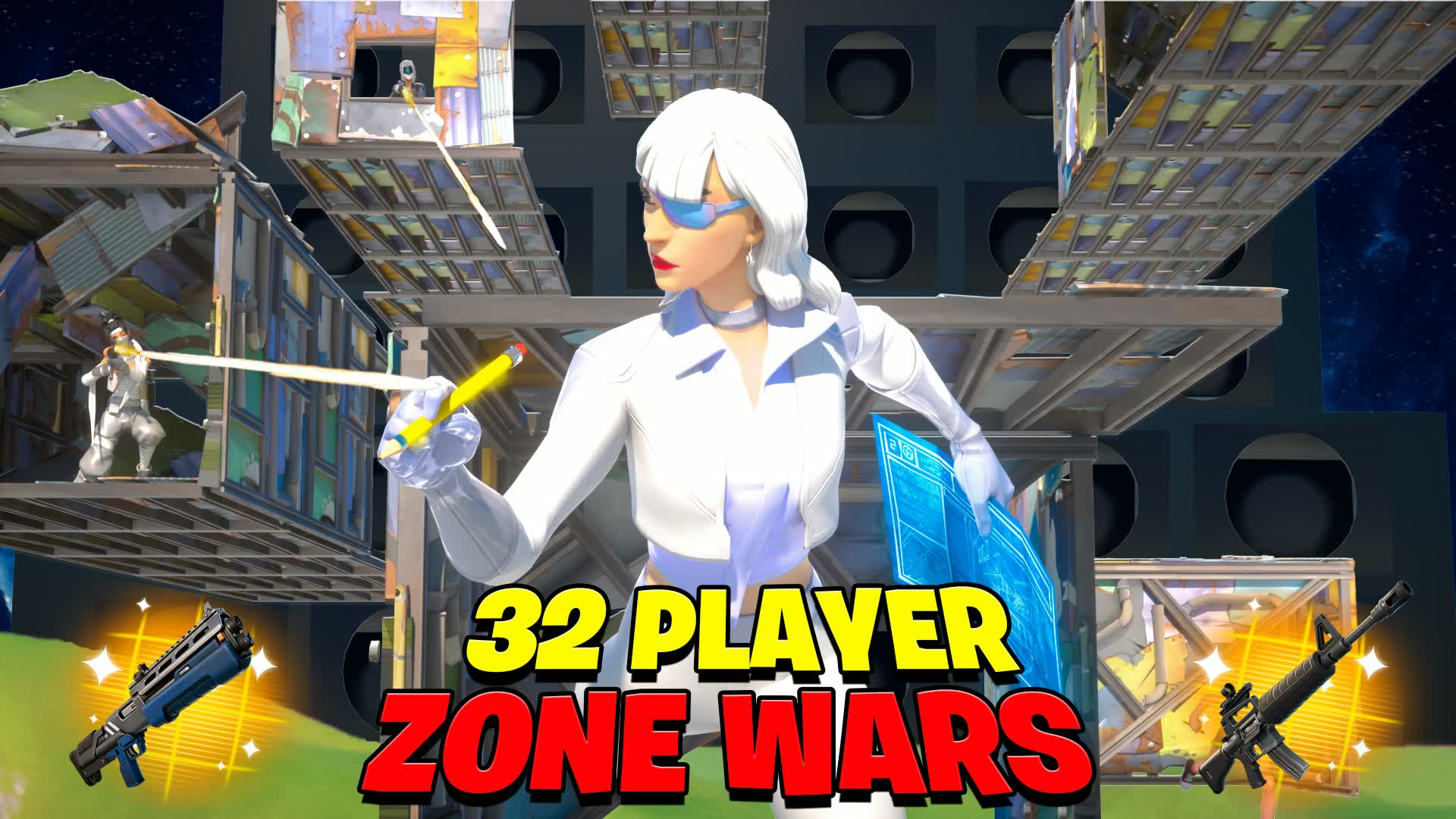 32プレイヤー リアルスティック ゾーンウォーズ [ランク]🔥