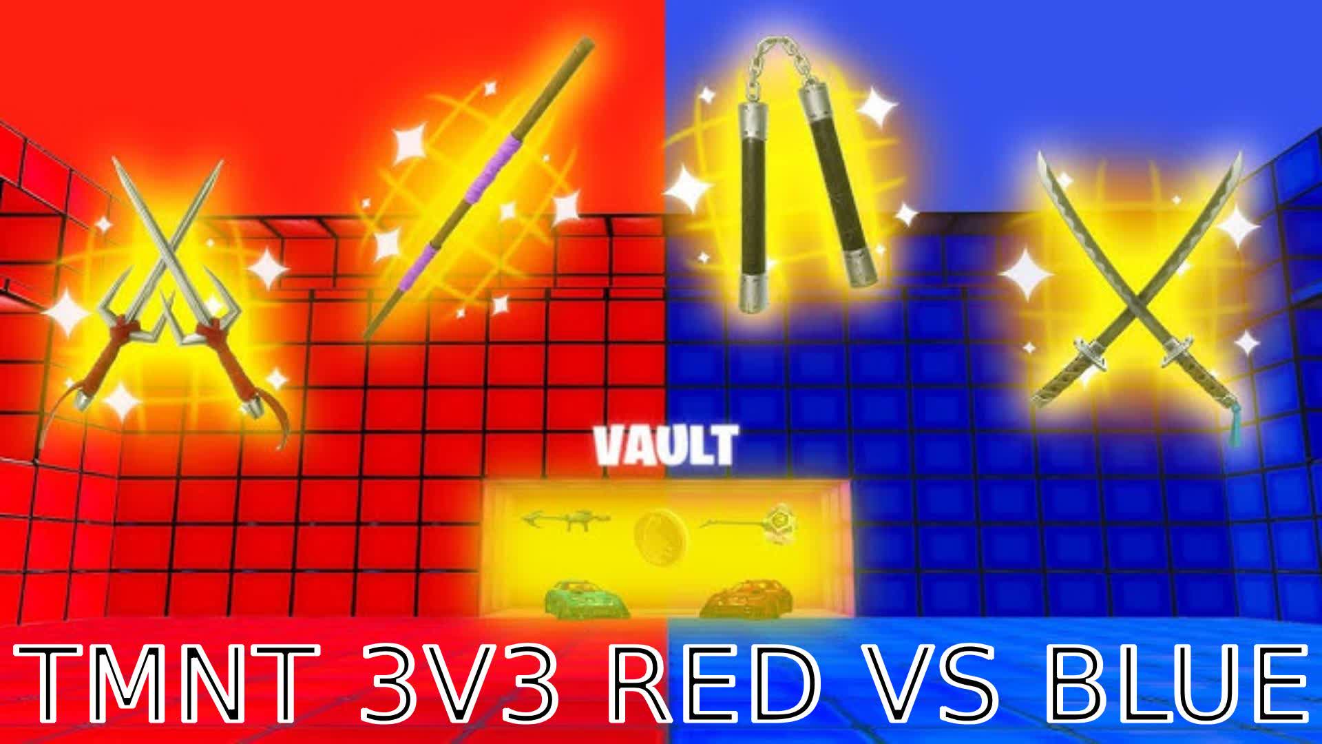 🐢 TMNT  🐢 🔴 Red vs blue 🔵