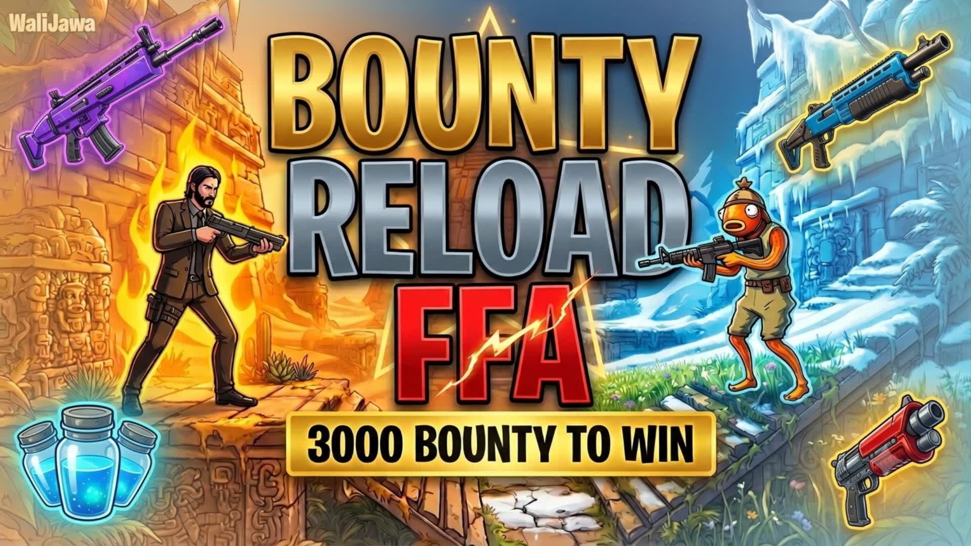 BOUNTY RELOAD FFA-スピードとリスポーン
