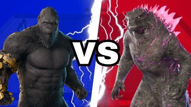 GODZILLA VS KONG RED VS BLUE 🔴🆚🔵