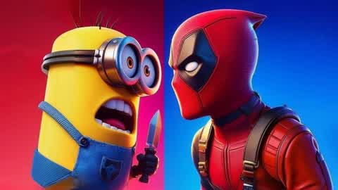 🟡MINION VS DEADPOOL🔴